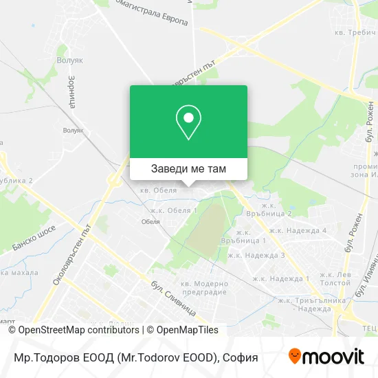 Мр.Тодоров ЕООД (Mr.Todorov EOOD) карта