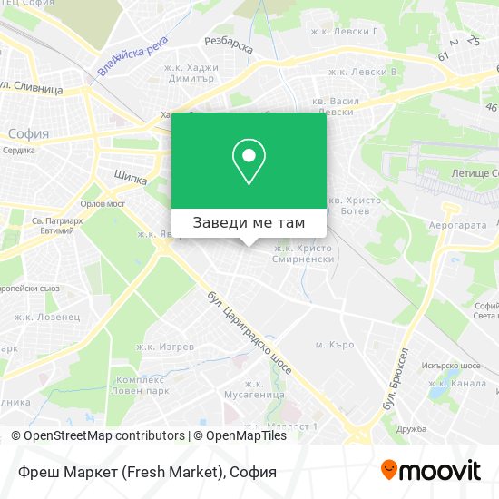 Фреш Маркет (Fresh Market) карта