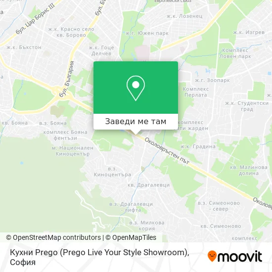 Кухни Prego (Prego Live Your Style Showroom) карта