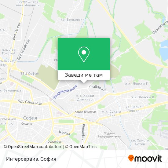 Интерсервиз карта