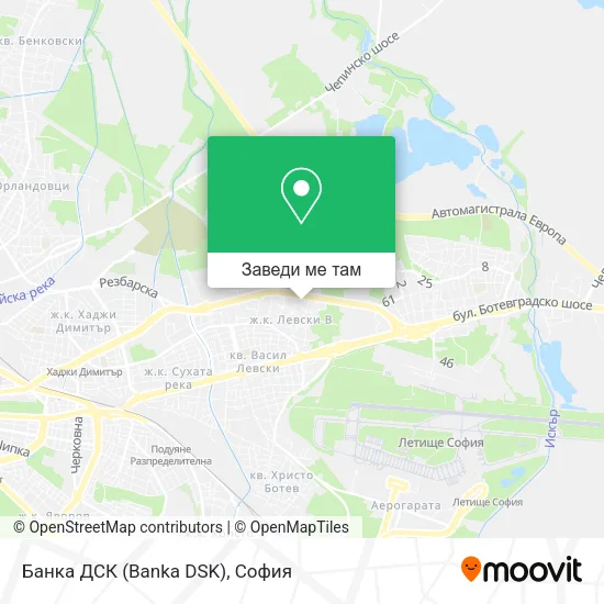 Банка ДСК (Banka DSK) карта