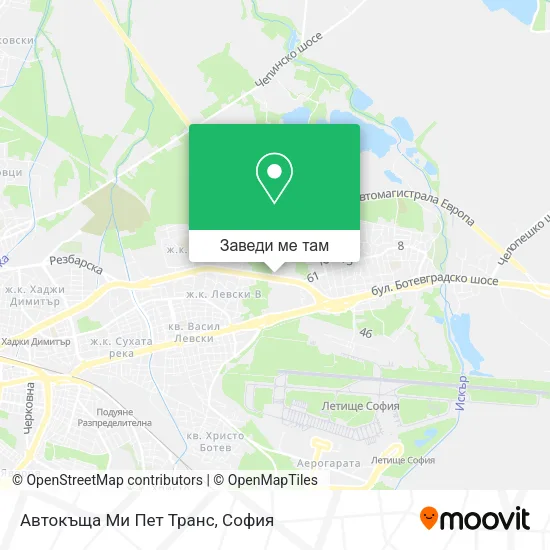 Автокъща Ми Пет Транс карта