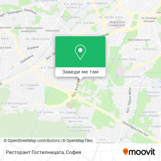 Ресторант Гостилницата карта