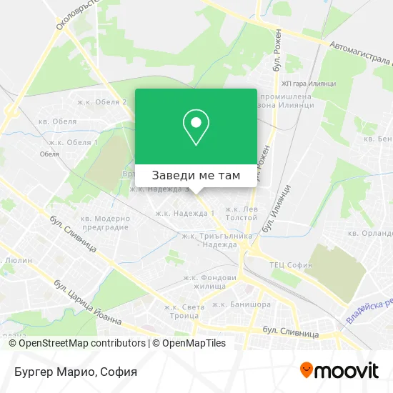 Бургер Марио карта