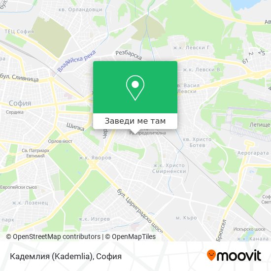 Кадемлия (Kademlia) карта