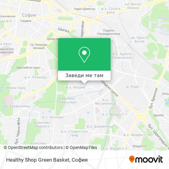 Healthy Shop Green Basket карта