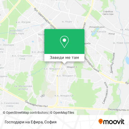 Господари на Ефира карта