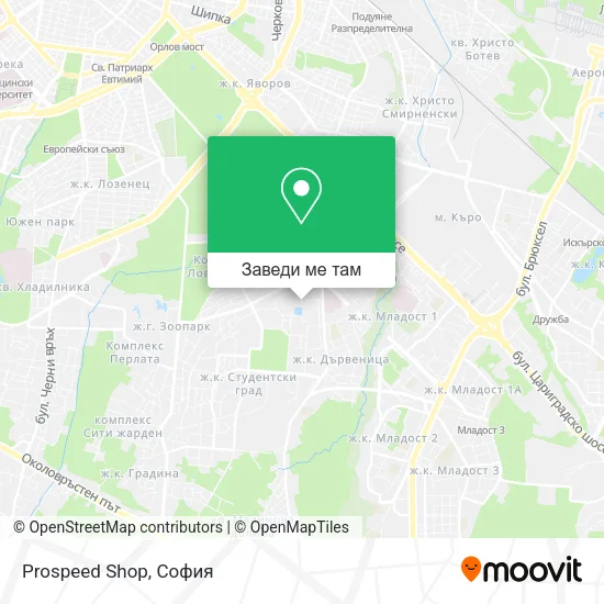 Prospeed Shop карта