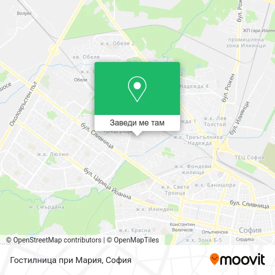Гостилница при Мария карта