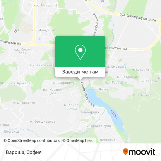 Вароша карта