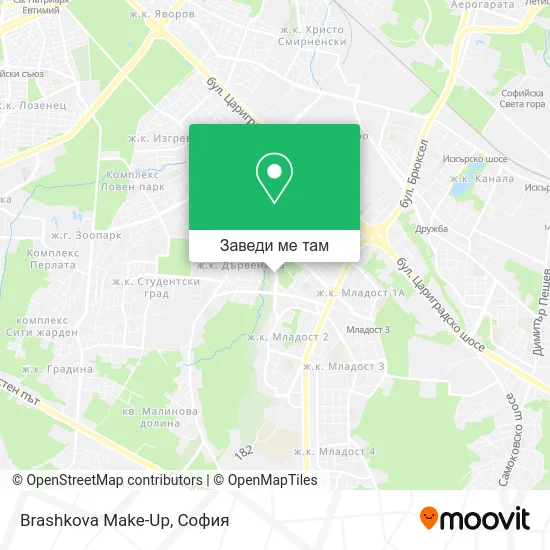 Brashkova Make-Up карта