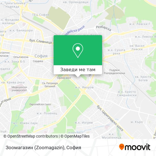 Зоомагазин (Zoomagazin) карта