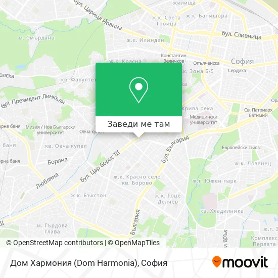 Дом Хармония (Dom Harmonia) карта