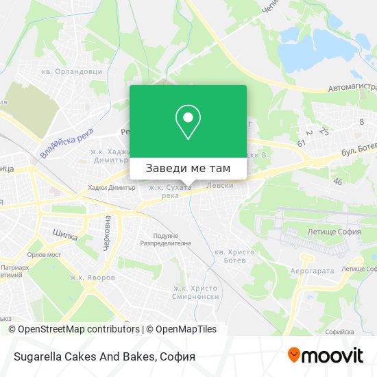 Sugarella Cakes And Bakes карта