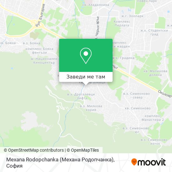 Mexana Rodopchanka (Механа Родопчанка) карта