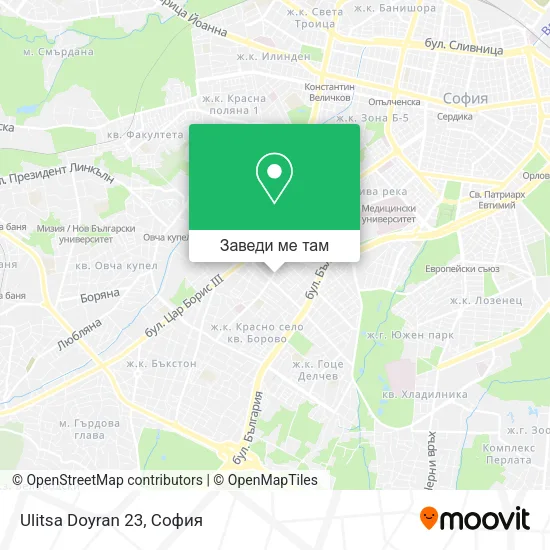 Ulitsa Doyran 23 карта