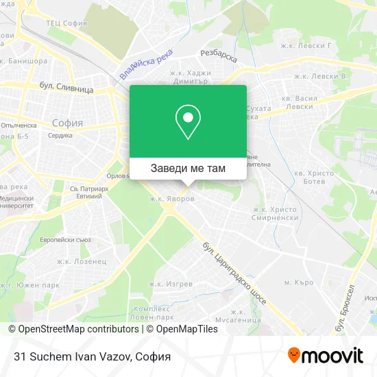 31 Suchem Ivan Vazov карта