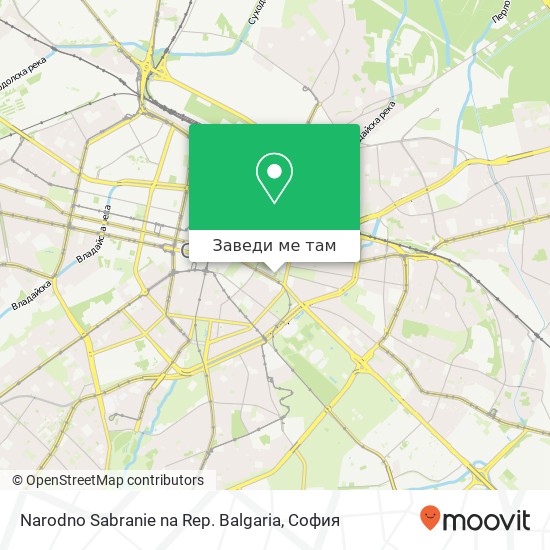 Narodno Sabranie na Rep. Balgaria карта