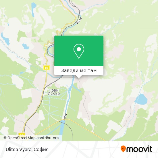 Ulitsa Vyara карта