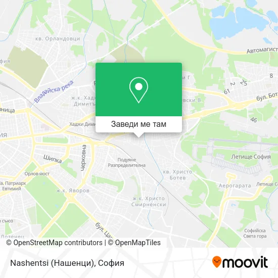 Nashentsi (Нашенци) карта