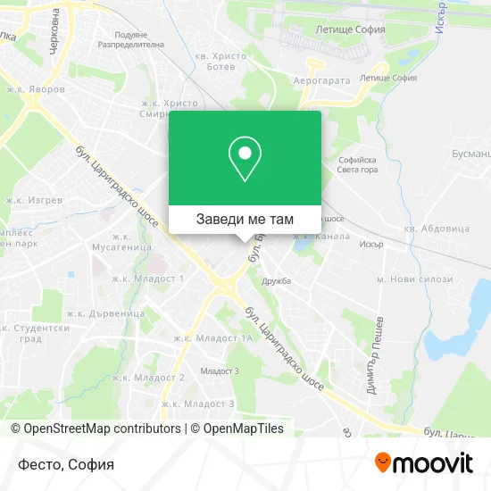 Фесто карта