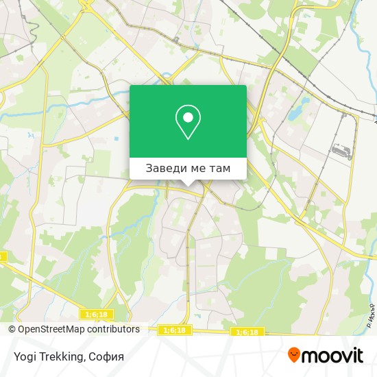 Yogi Trekking карта
