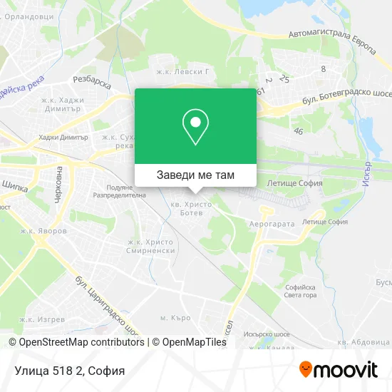 Улица 518 2 карта