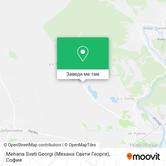 Mehana Sveti Georgi (Механа Свети Георги) карта