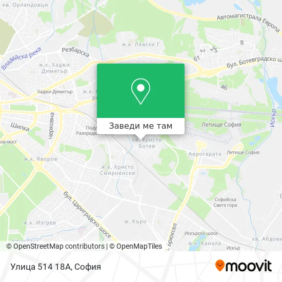 Улица 514 18А карта