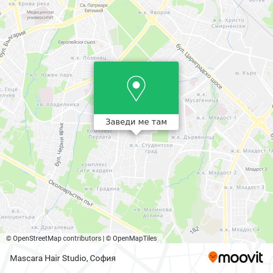 Mascara Hair Studio карта