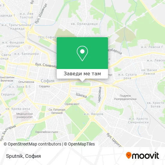 Sputnik карта
