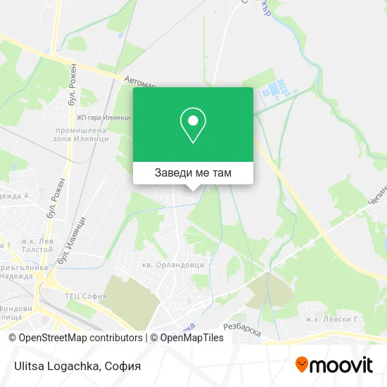 Ulitsa Logachka карта