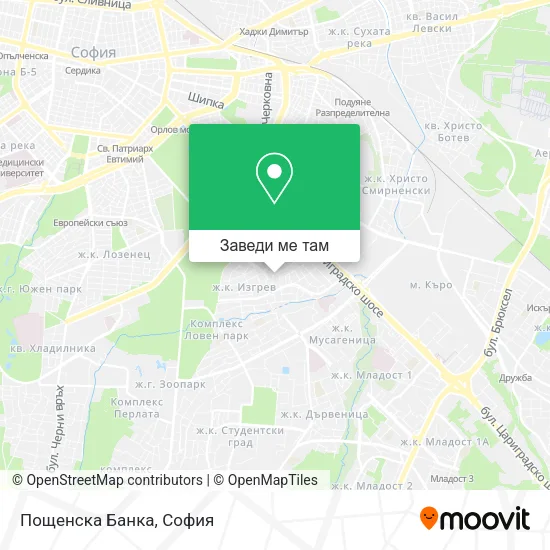 Пощенска Банка карта