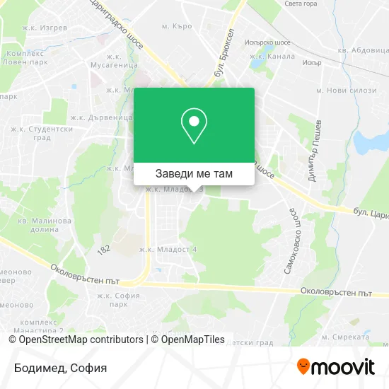 Бодимед карта