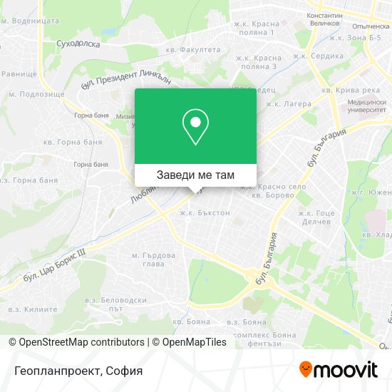 Геопланпроект карта