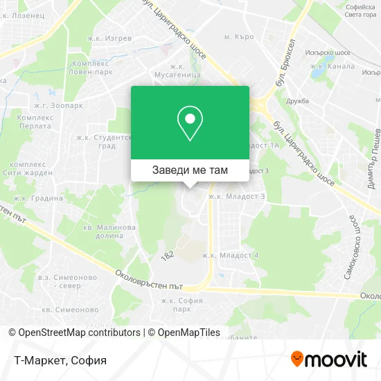 Т-Маркет карта