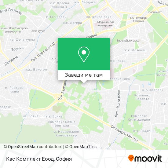 Кас Комплект Еоод карта