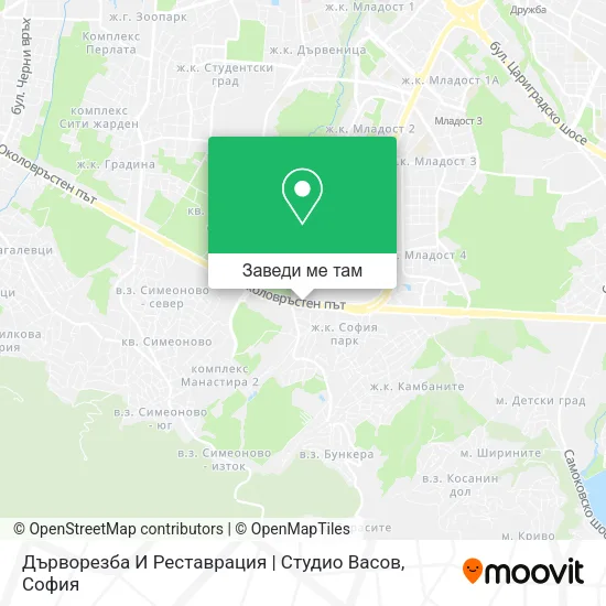 Дърворезба И Реставрация | Студио Васов карта