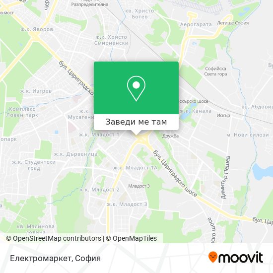 Електромаркет карта