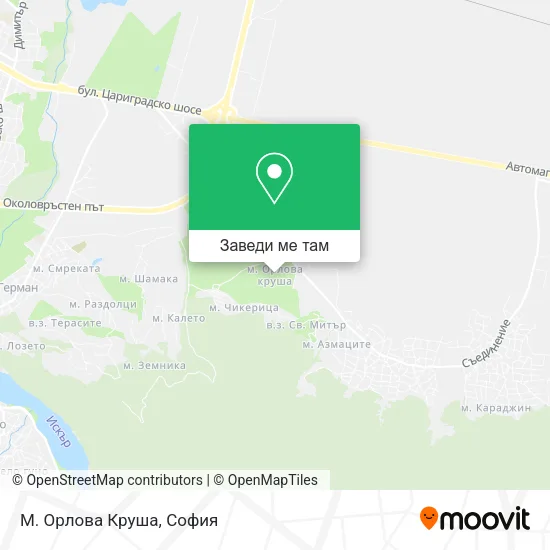 М. Орлова Круша карта