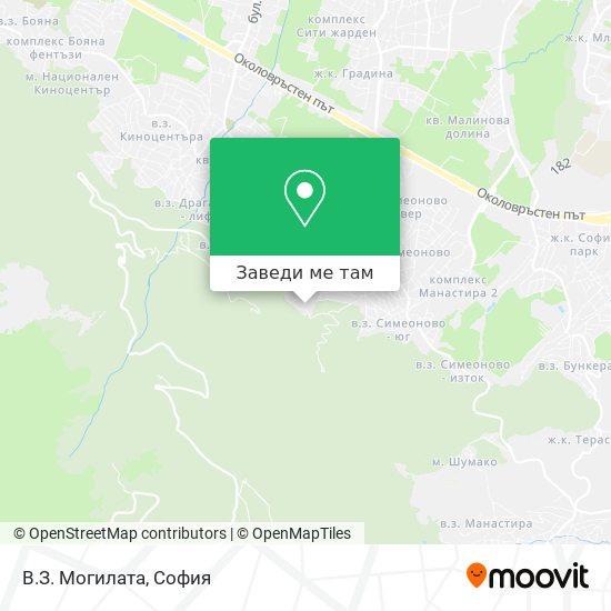 В.З. Могилата карта