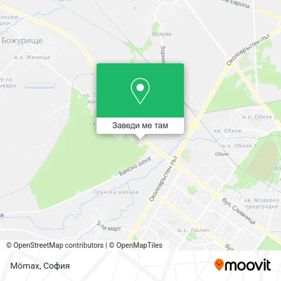 Mömax карта