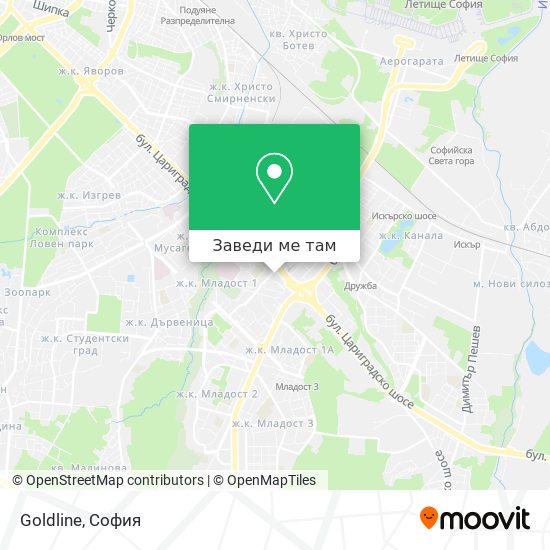 Goldline карта