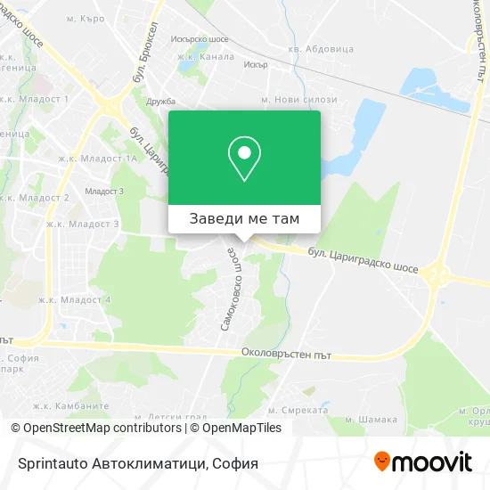 Sprintauto Автоклиматици карта