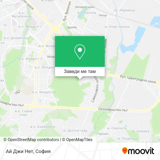 Ай Джи Нет карта