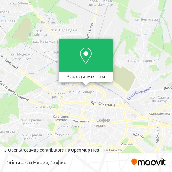 Общинска Банка карта