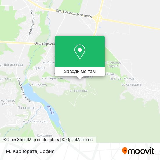 М. Кариерата карта