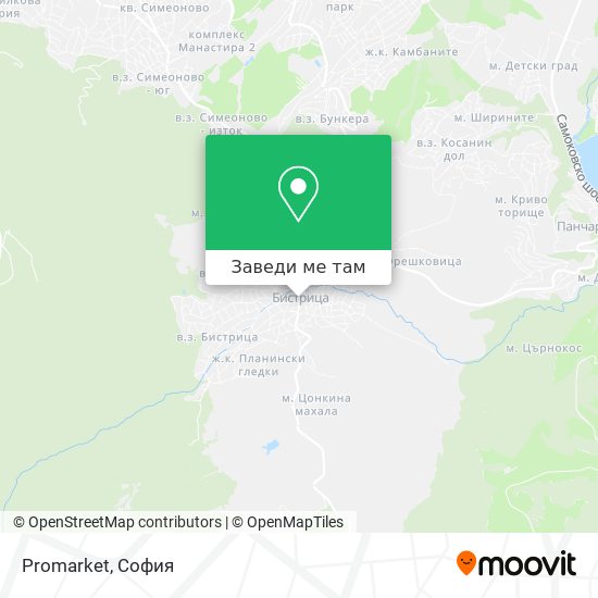 Promarket карта