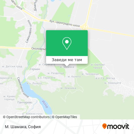 М. Шамака карта