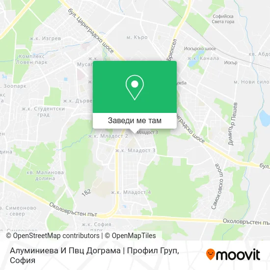 Алуминиева И Пвц Дограма | Профил Груп карта